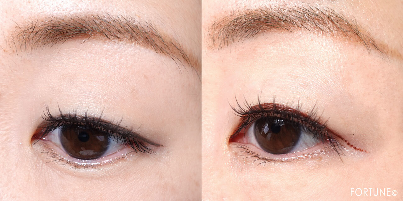 【D-UP（ディーアップ）】の『シルキーリキッドアイライナー WP』使用感