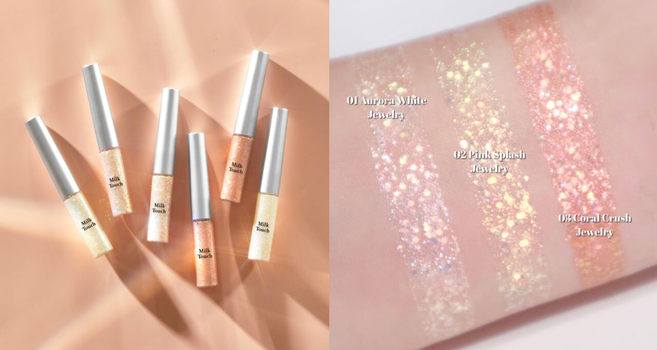 【Milk Touch（ミルクタッチ）】のアイグリッター新作