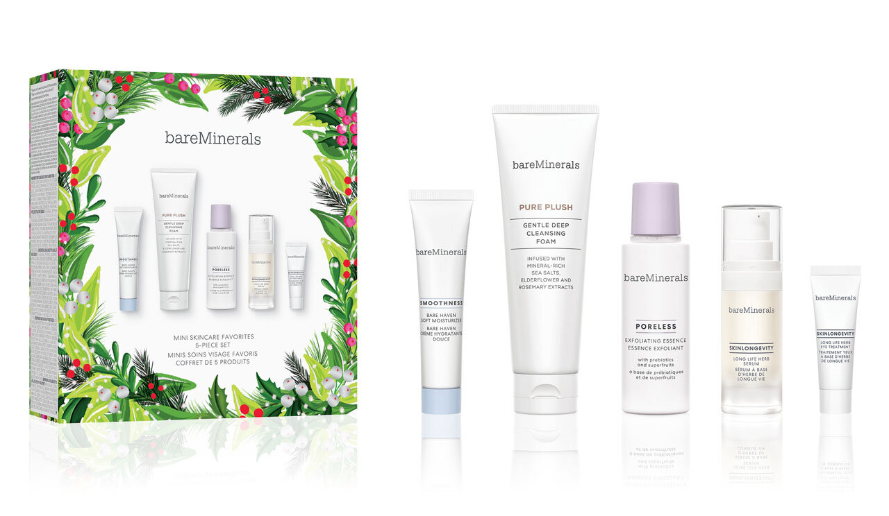 bareMinerals（ベアミネラル）2021ホリデーコレクション　ミニ スキンケア フェイバリッツ　