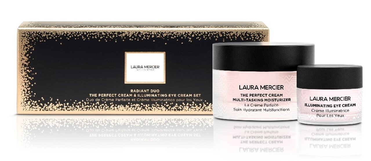 LAURA MERCIER『ローラ メルシエ ラディアント デュオ ザ パーフェクト クリーム アンド イルミネーティング アイクリーム セット』