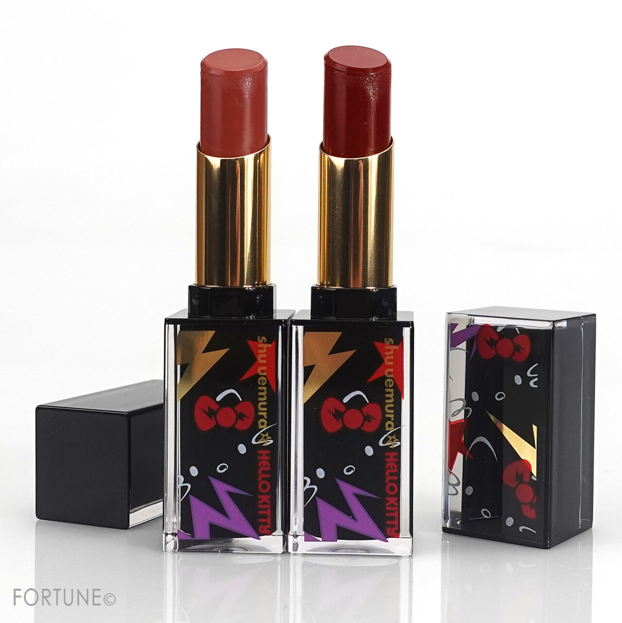 ルージュ アンリミテッド ラッカーシャイン　2021年ホリデーコレクション “shu uemura×HELLO KITTY” 