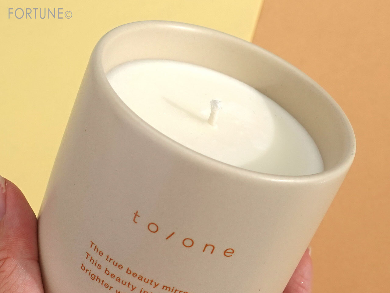 to/one（トーン）／2021年クリスマスコフレ／フラワリング キャンドル シトラス ブーケ