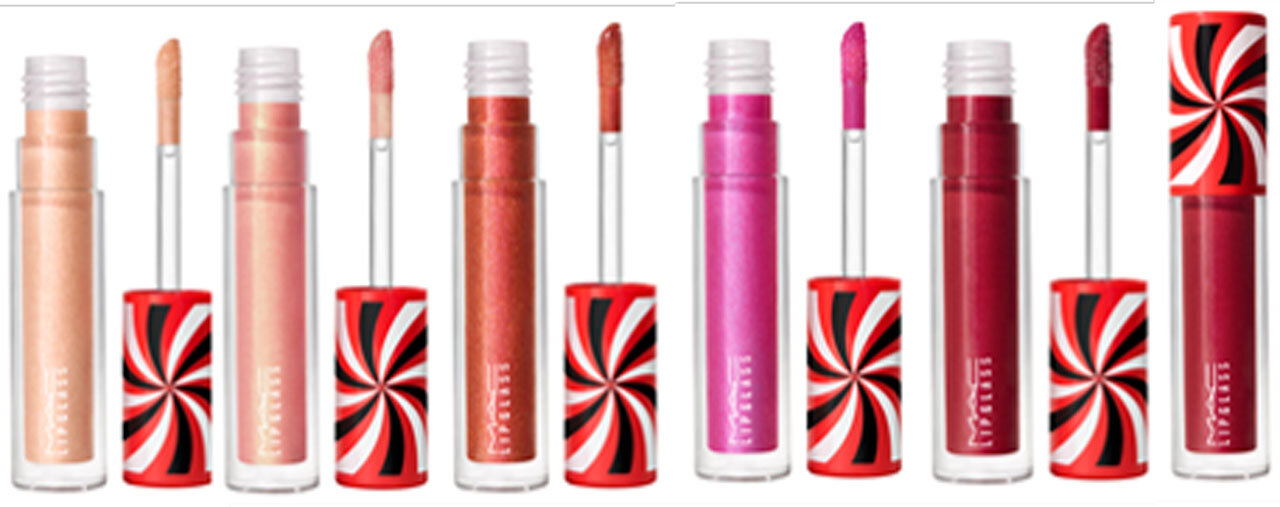 M・A・C（マック）／2021年ホリデーコレクション／リップ ガラス