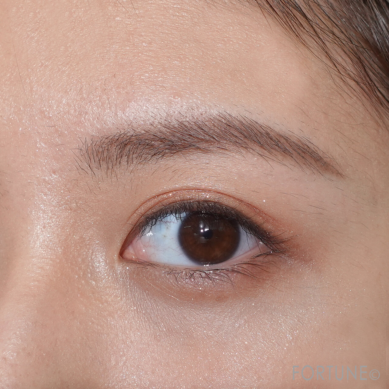 『インテグレート アイゾーンパレット （ラブリースターズ）』OR711 スターライトオレンジ