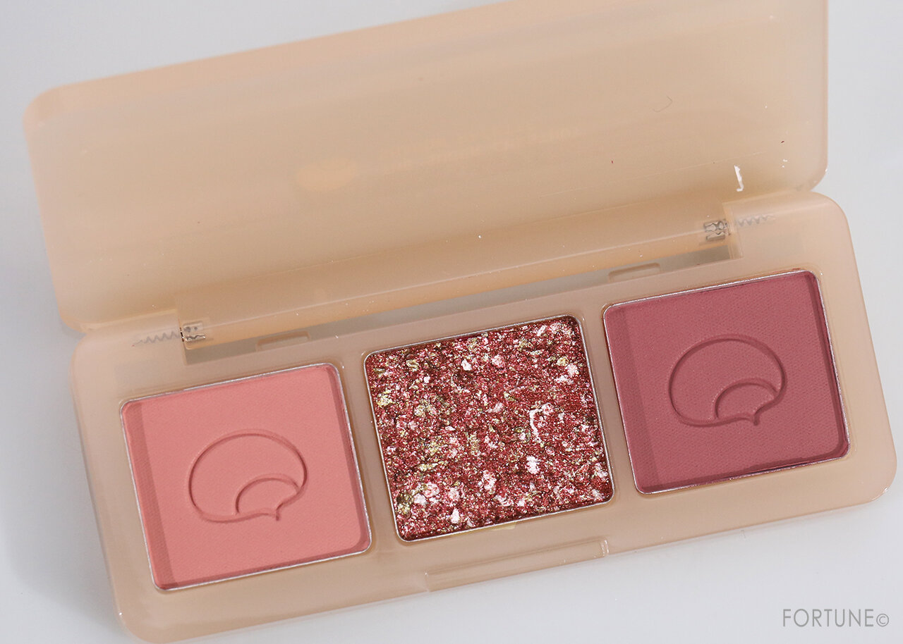 LEEMEMBER（リメンバー）／3色マロンアイシャドウパレット／#03 ほろ酔いワイン