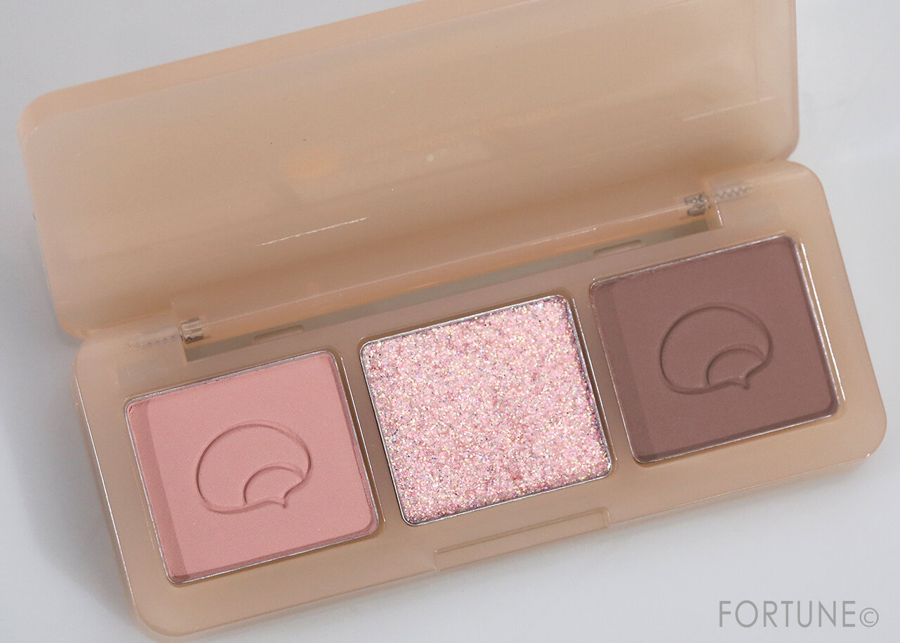 LEEMEMBER（リメンバー）／3色マロンアイシャドウパレット／#06 紫芋マカロン