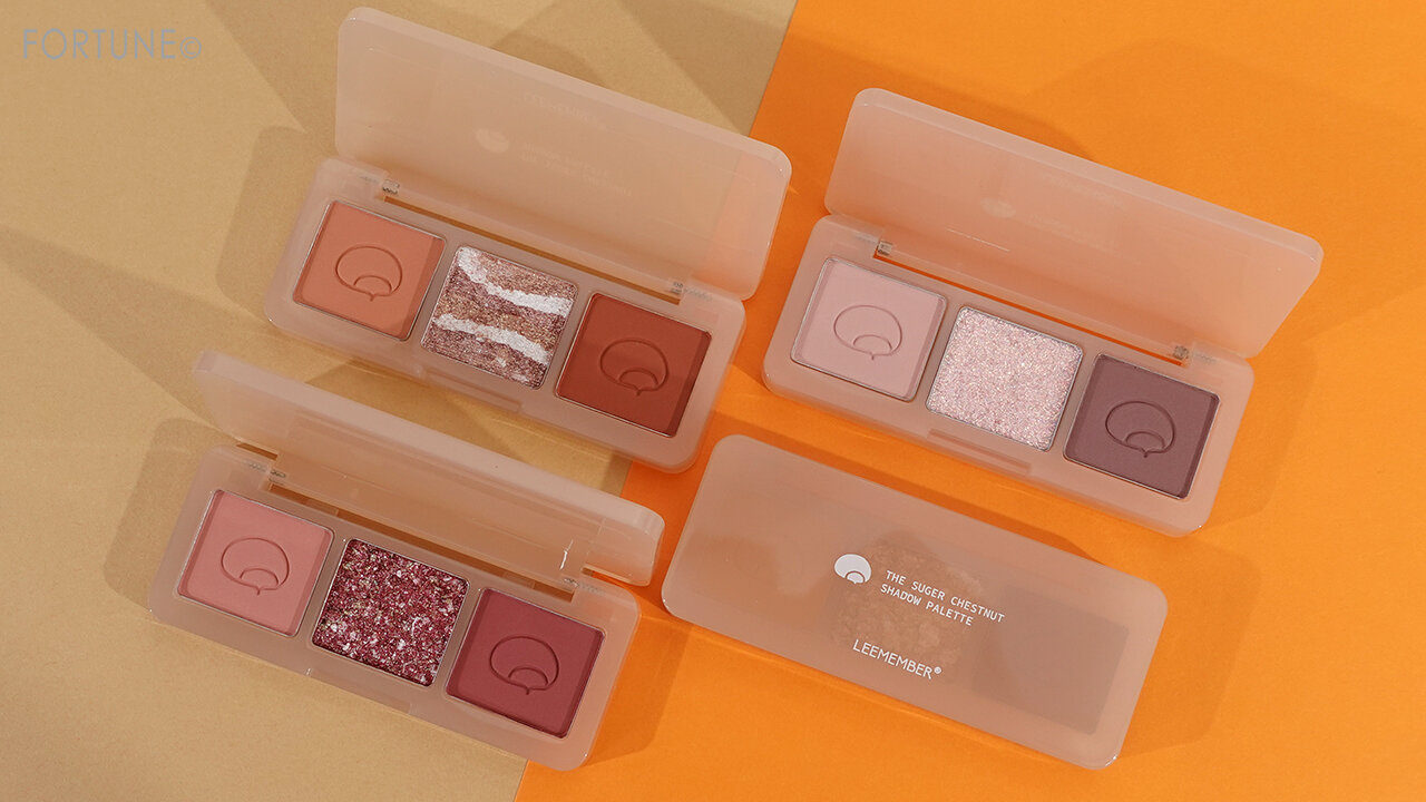 LEEMEMBER（リメンバー）／3色マロンアイシャドウパレット