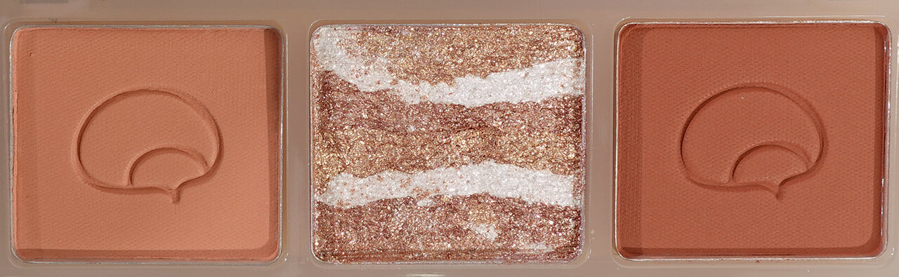 LEEMEMBER（リメンバー）／3色マロンアイシャドウパレット／#01 ナッツビスコッティ