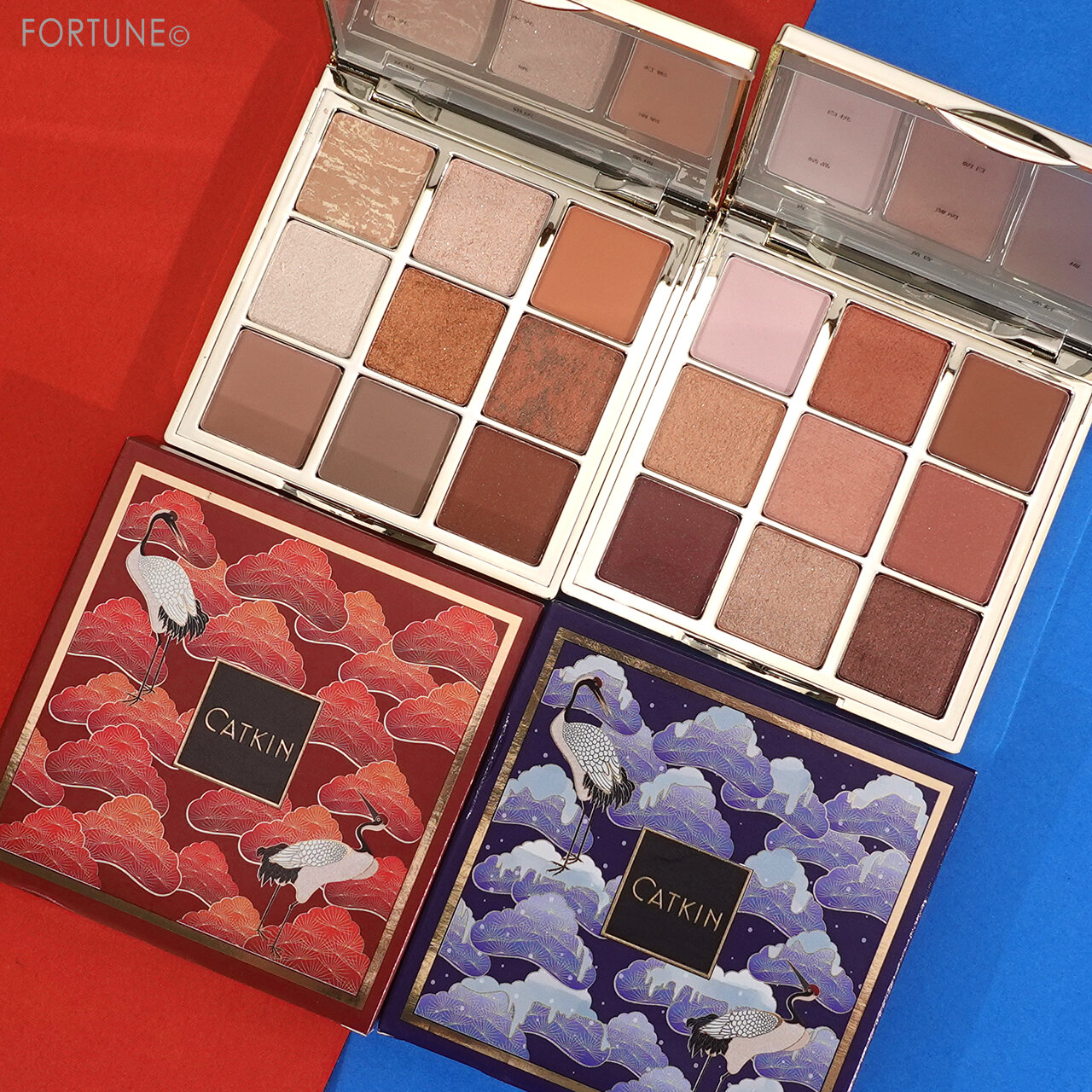 CATKIN（キャットキン）／長相思シリーズ 9色アイシャドウパレット・日本限定色
