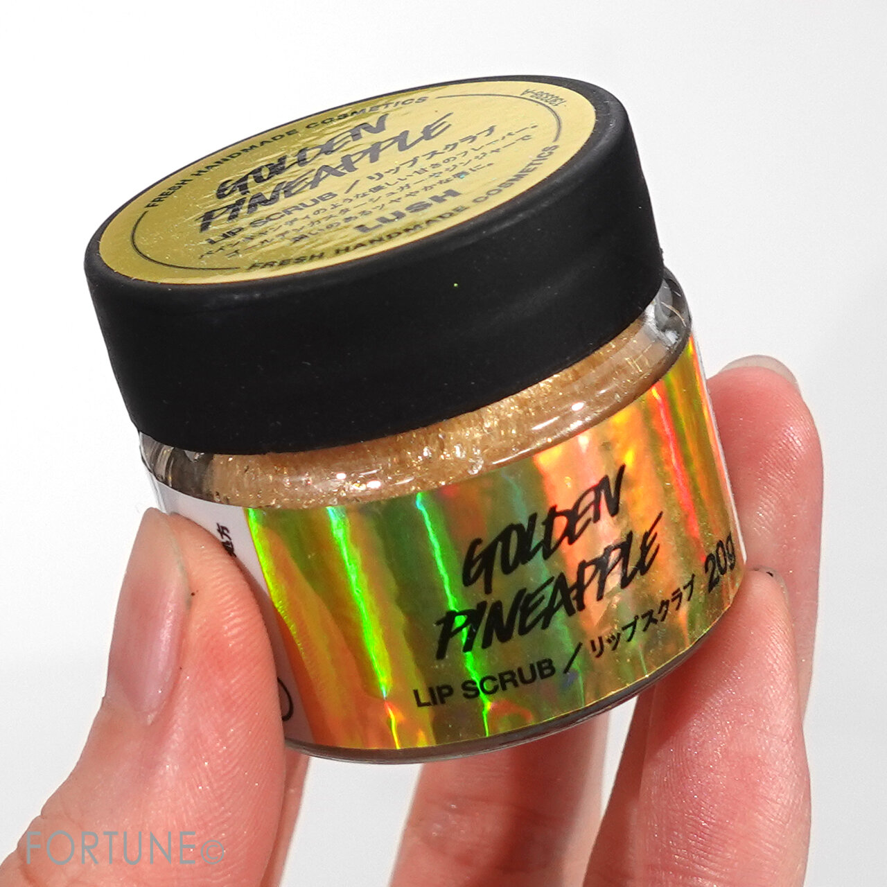 LUSH(ラッシュ) クリスマス2021／トロピカルゴールド／リップスクラブ