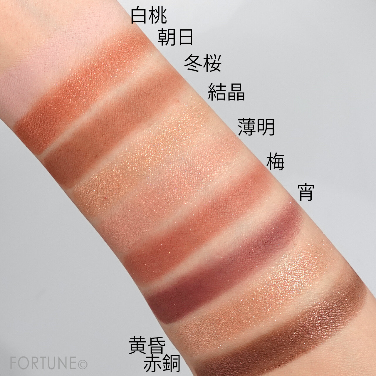 CATKIN（キャットキン）／長相思シリーズ 9色アイシャドウパレット・日本限定色