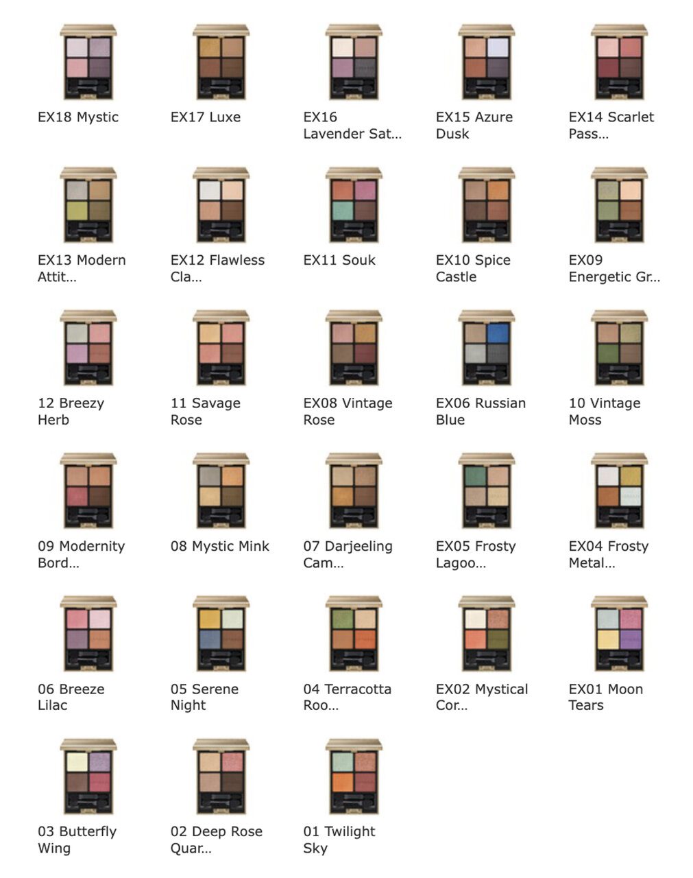 ルナソル　アイカラーレーション