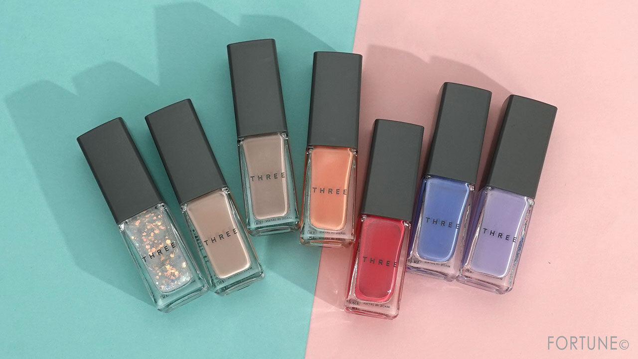 THREE(スリー)ネイルポリッシュ7色