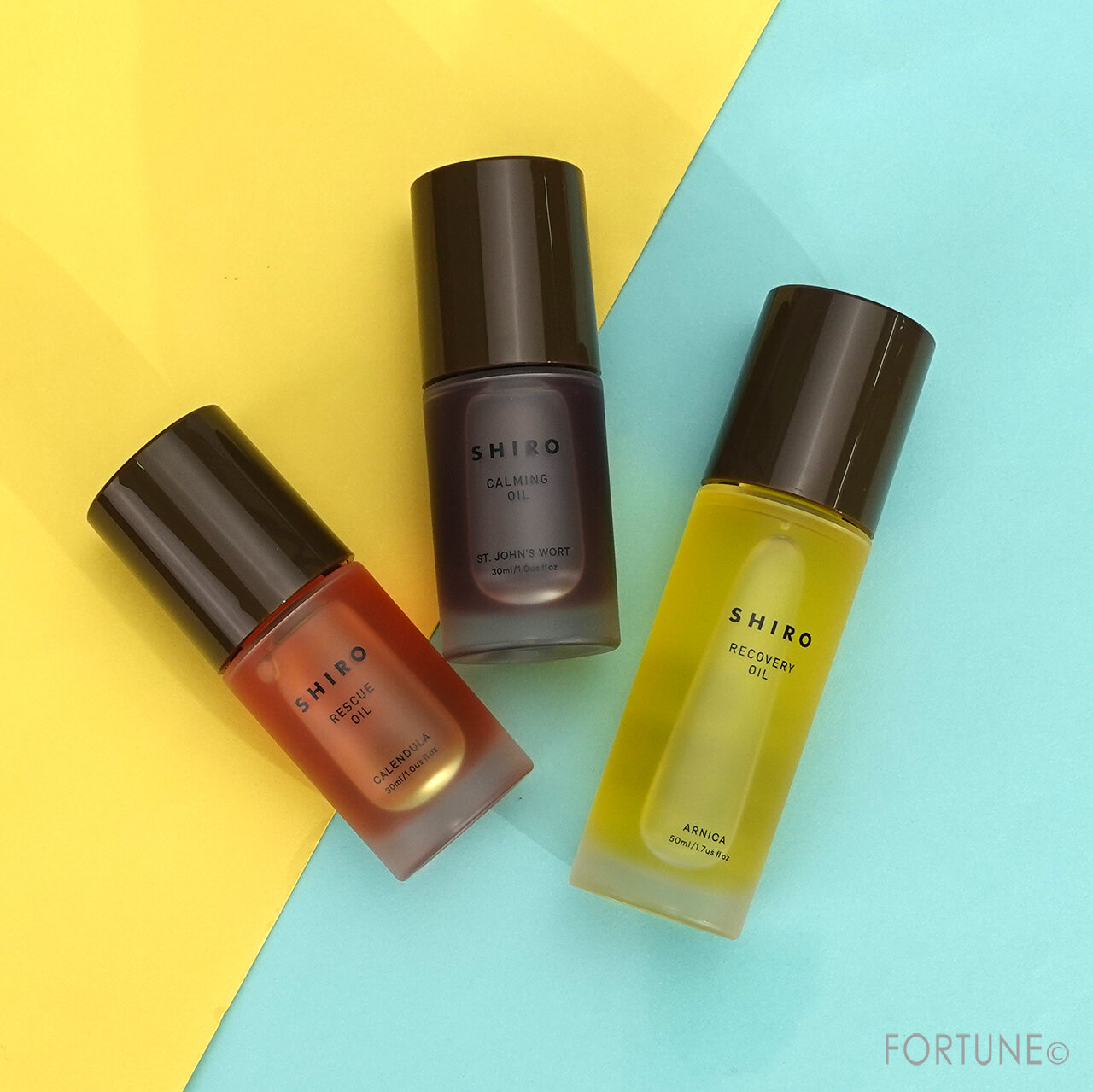 SHIRO（シロ）　新作スキンケア　『オイルコレクション』