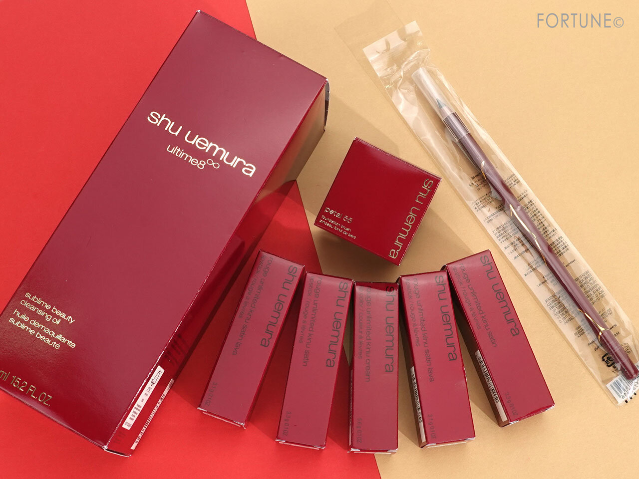 shu uemura（シュウ ウエムラ）『ルージュ アンリミテッド ラッシュ ラヴァ レッド コレクション』