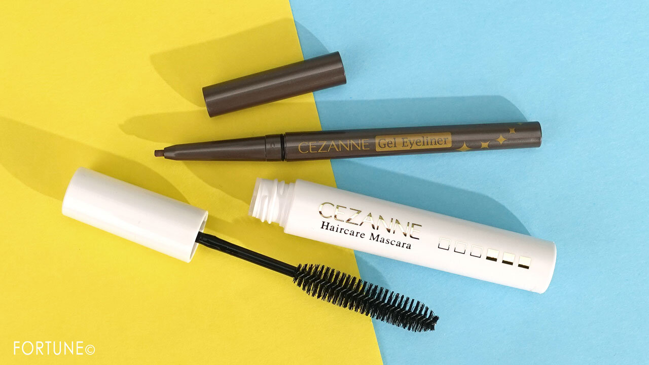 『セザンヌ ジェルアイライナー』『セザンヌ ヘアケアマスカラ』