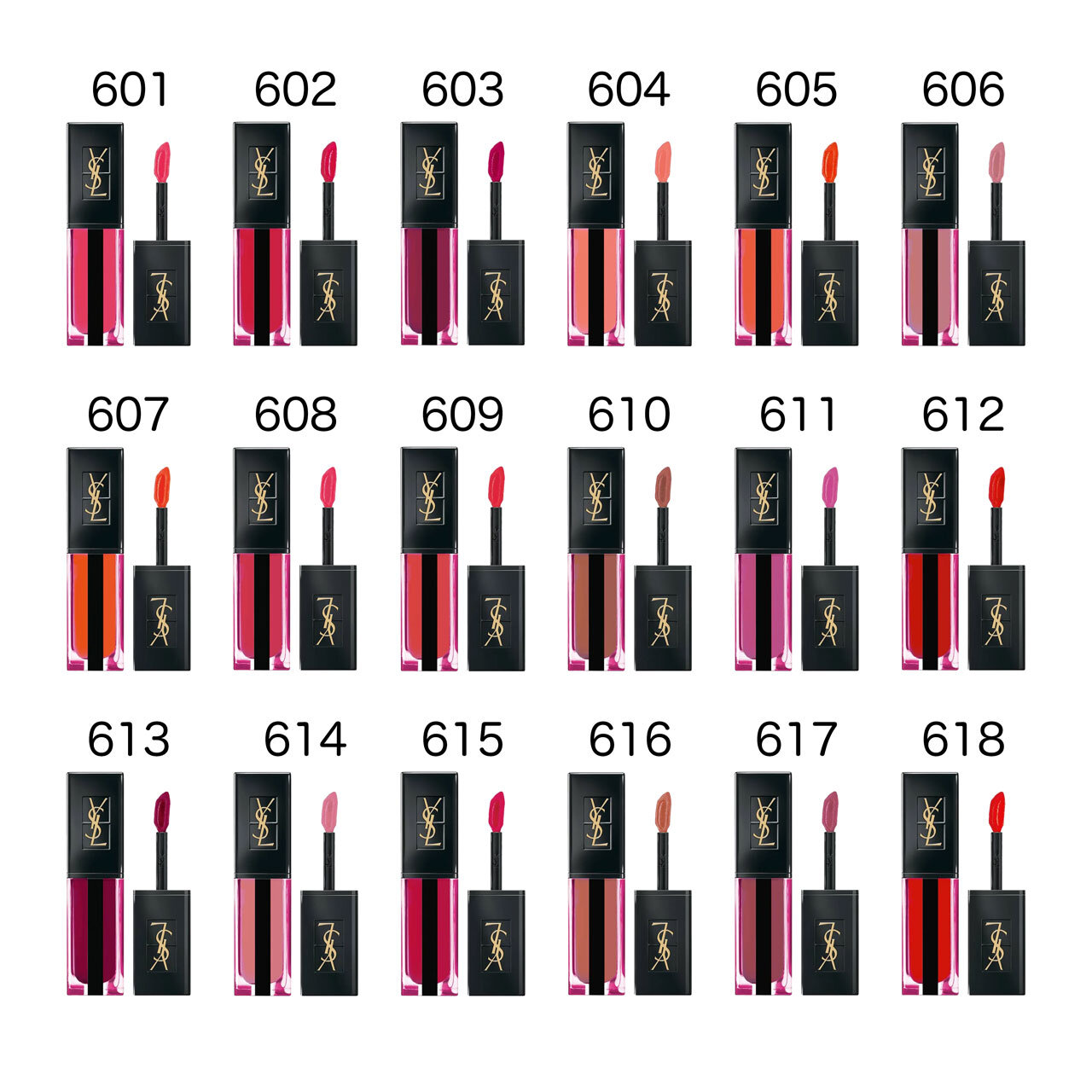 『ルージュ ピュールクチュール ヴェルニ ウォーターステイン』全18色