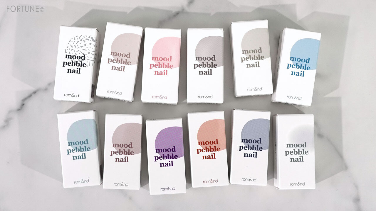 ロムアンド　ムードペブルネイル