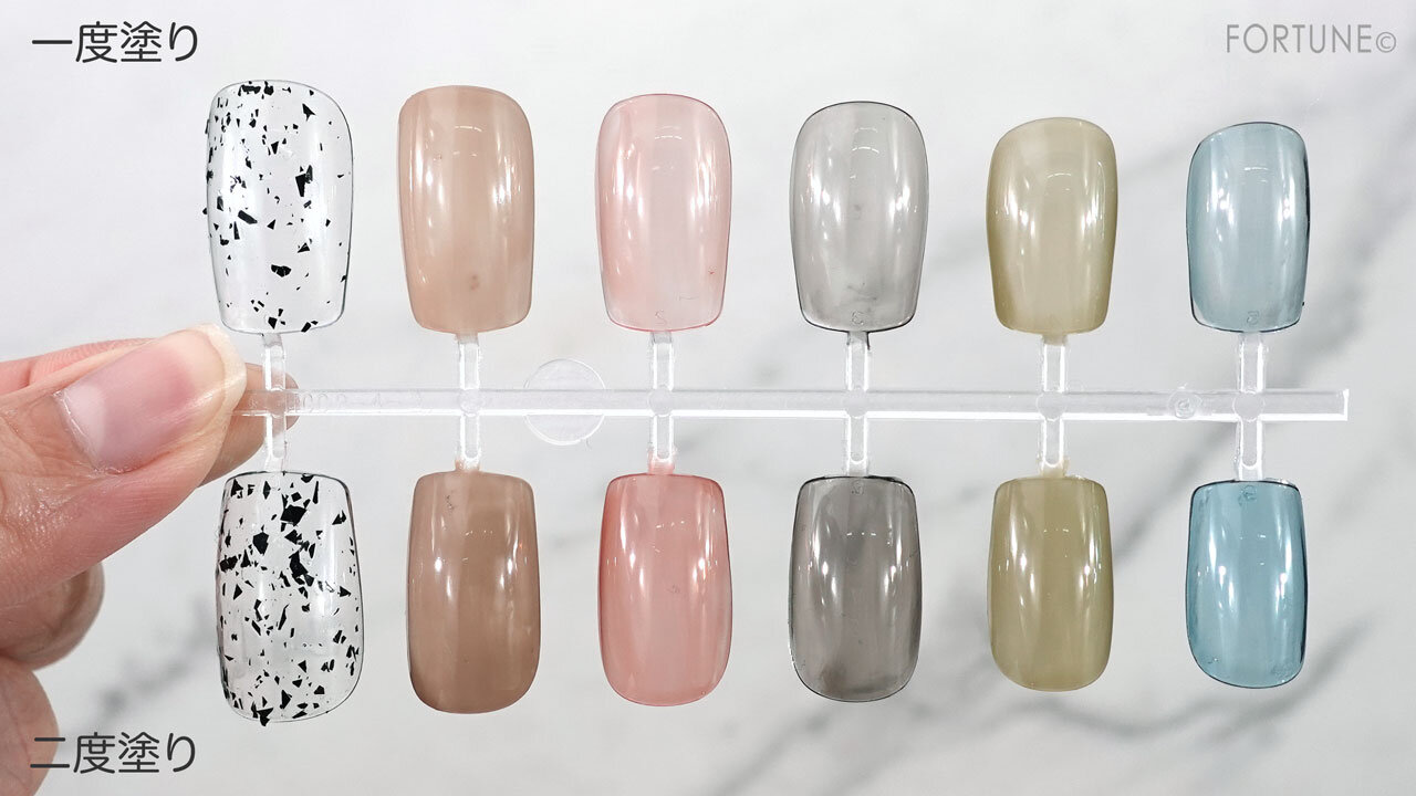 ロムアンド　ムードペブルネイル