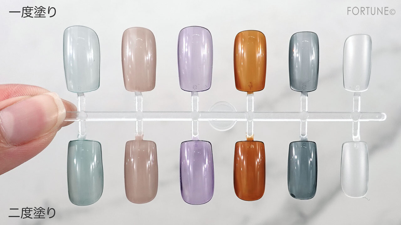 ロムアンド　ムードペブルネイル