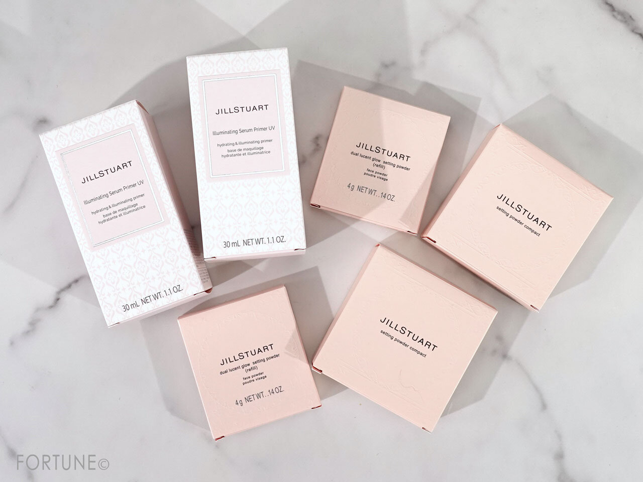 JILLSTUART（ジルスチュアート）　化粧下地　フェイスパウダー　イルミネイティング セラムプライマー UV　　デュアル ルーセントグロウ　セッティングパウダー