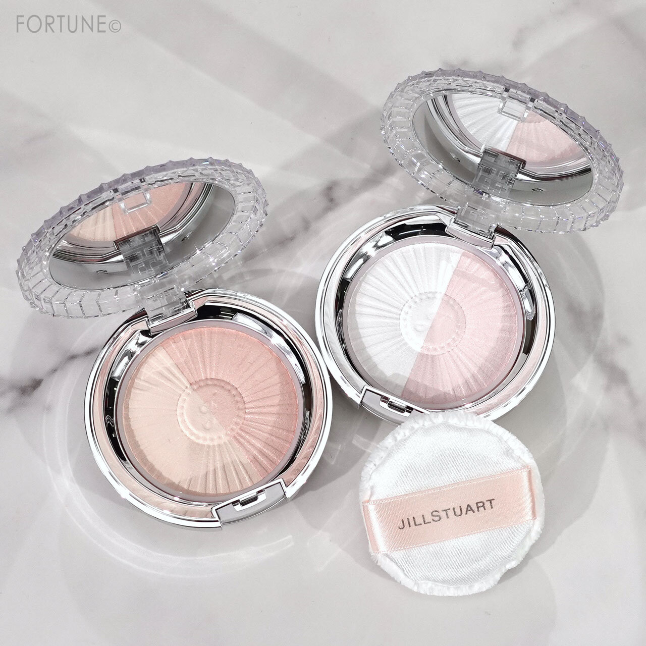 JILLSTUART（ジルスチュアート）　フェイスパウダー　デュアル ルーセントグロウ　セッティングパウダー