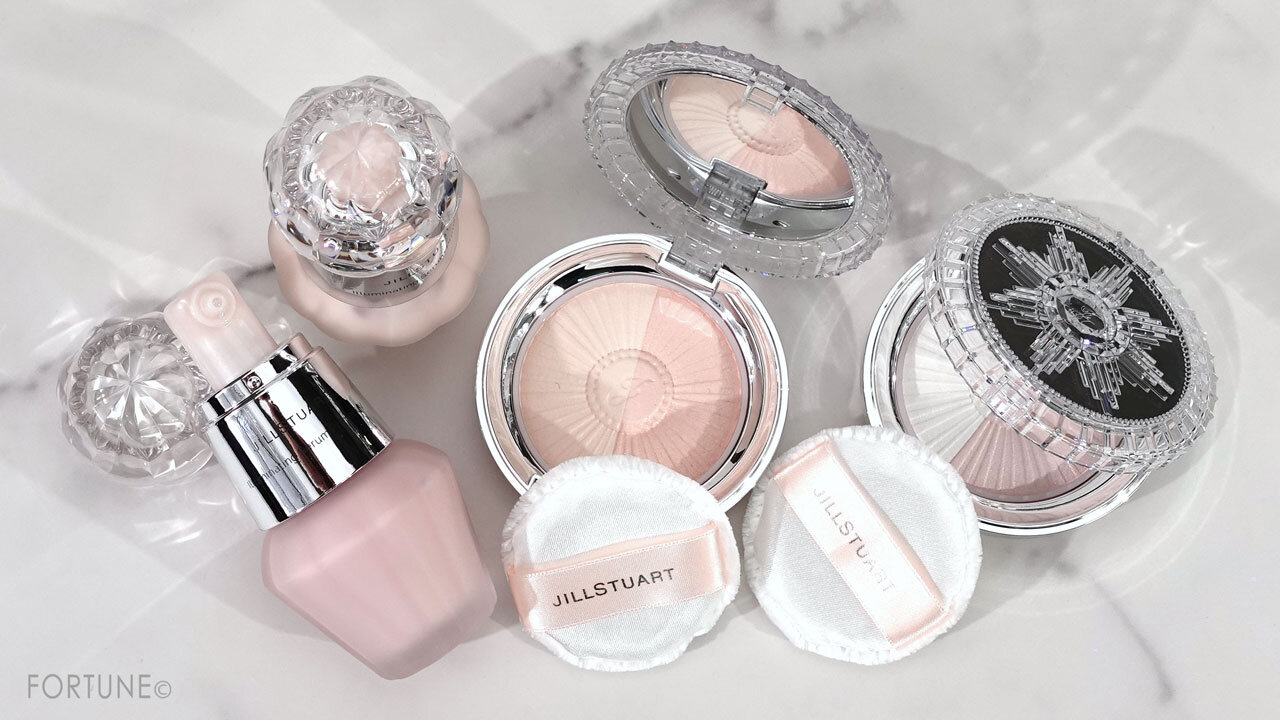 JILLSTUART（ジルスチュアート）　化粧下地　フェイスパウダー　イルミネイティング セラムプライマー UV　　デュアル ルーセントグロウ　セッティングパウダー