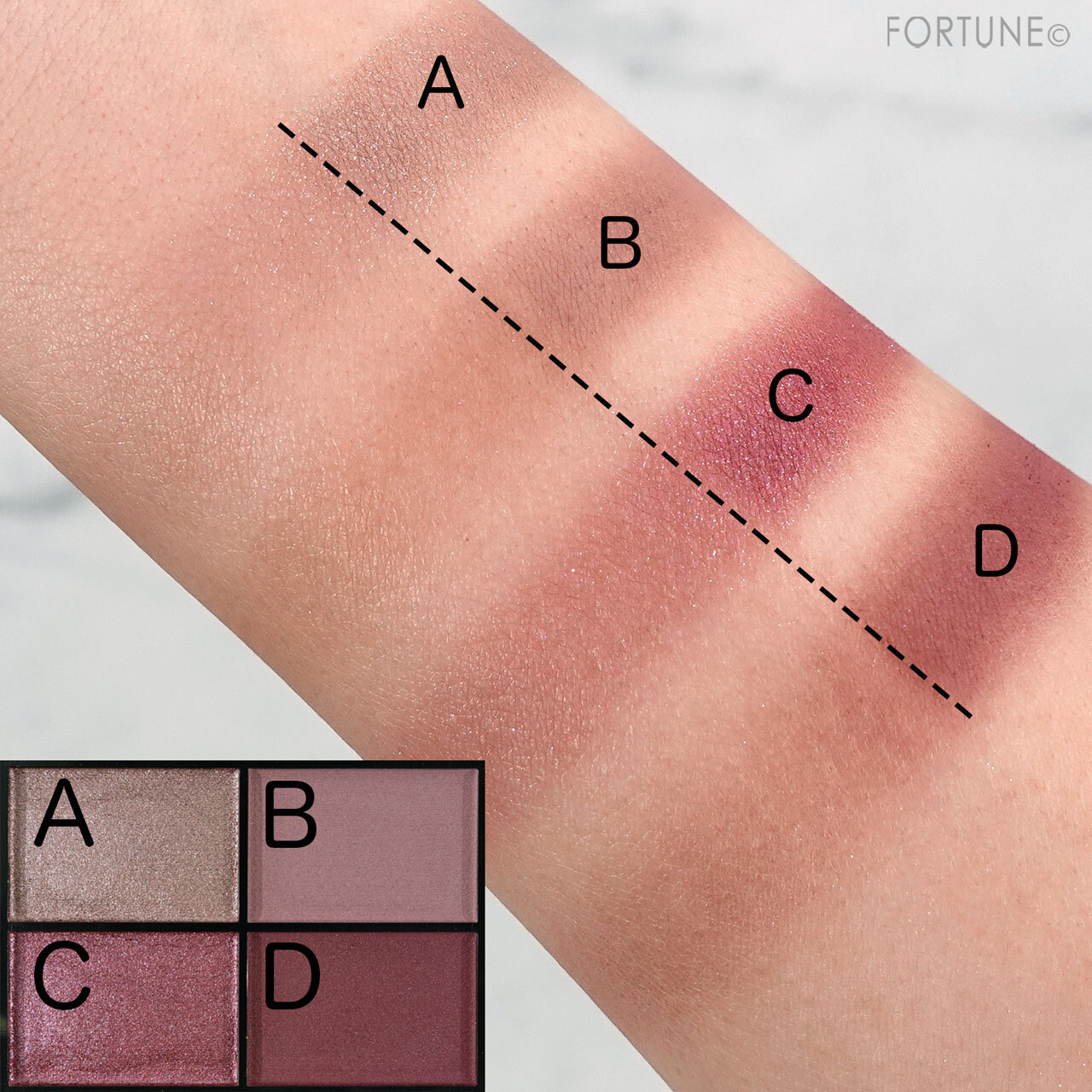 『レブロン カラーステイ デイ トゥ ナイト アイシャドウ クアッド』「575 エクスクイジット」