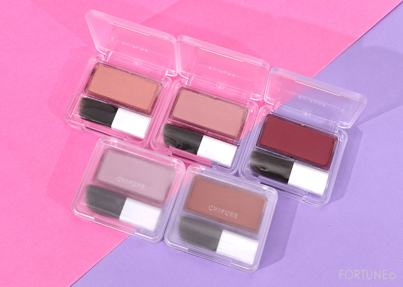 ちふれ パウダー チーク ニュアンス カラー