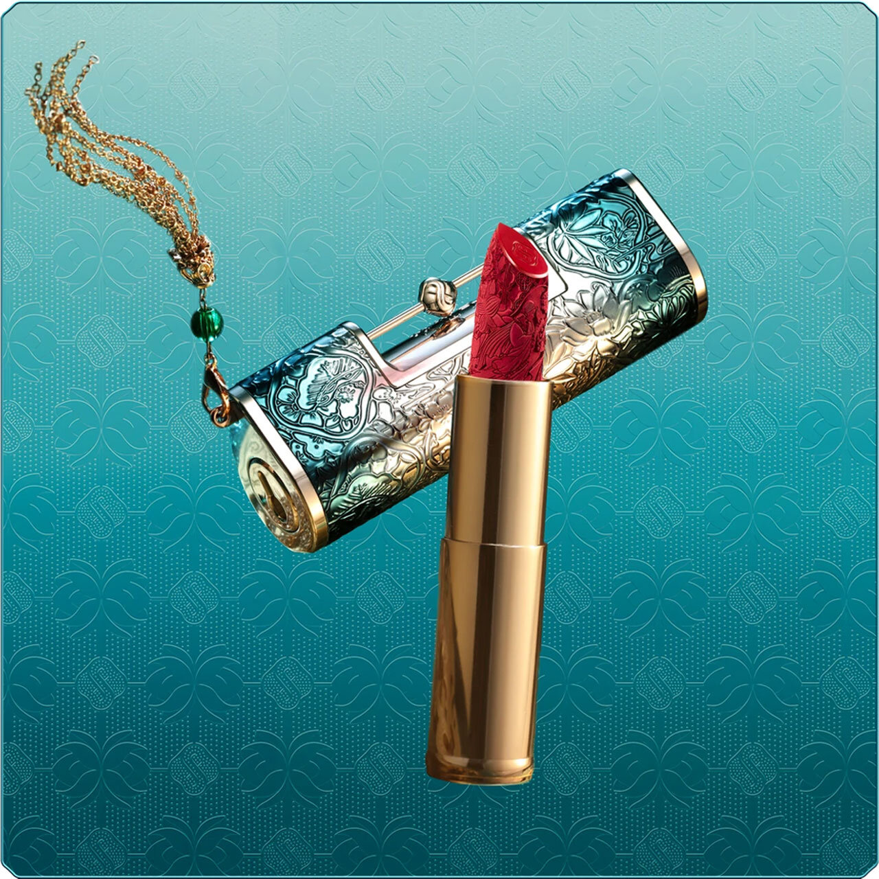 百花同心錠 彫刻リップ　花西子（ファーシーズ/Florasis）