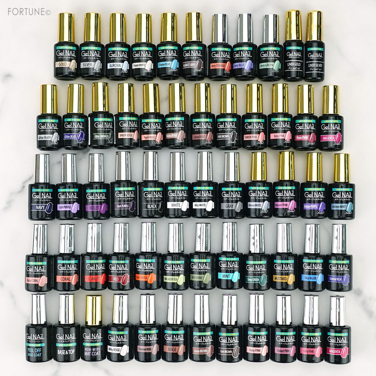 2021〜2022 最新版｜100均 セリア 人気ジェルネイル 全色レビュー