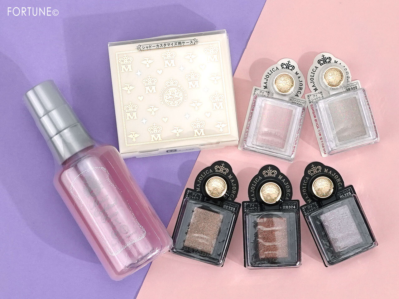 MAJOLICA MAJORCA（マジョリカ マジョルカ）　マジョマジョ　シャドーカスタマイズ　シャドーカスタマイズ ケース 　モイストカクテルフィクサー EX