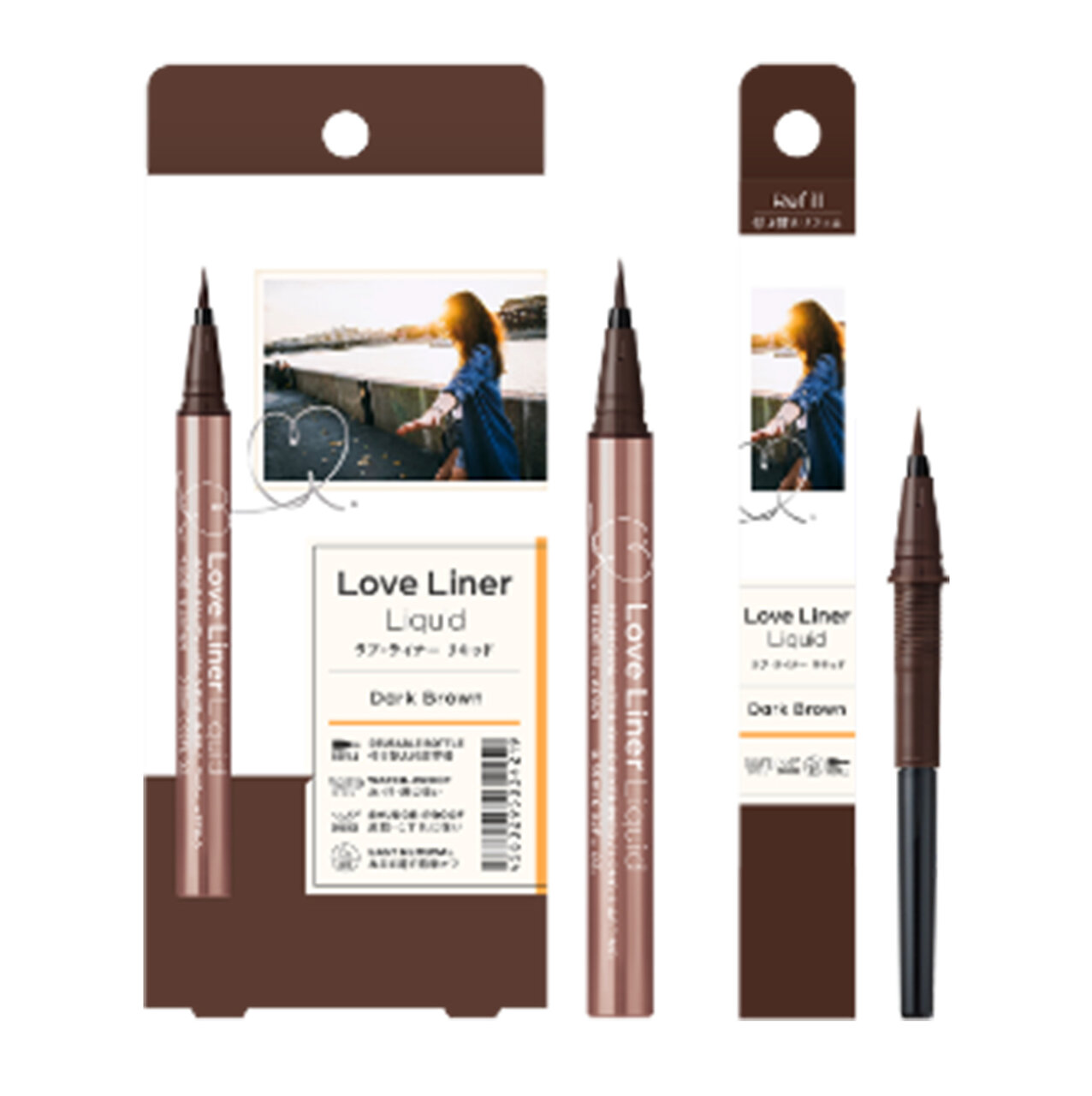 Love Liner（ラブライナー）　ラブ・ライナーリキッドアイライナー　ハートコスメ