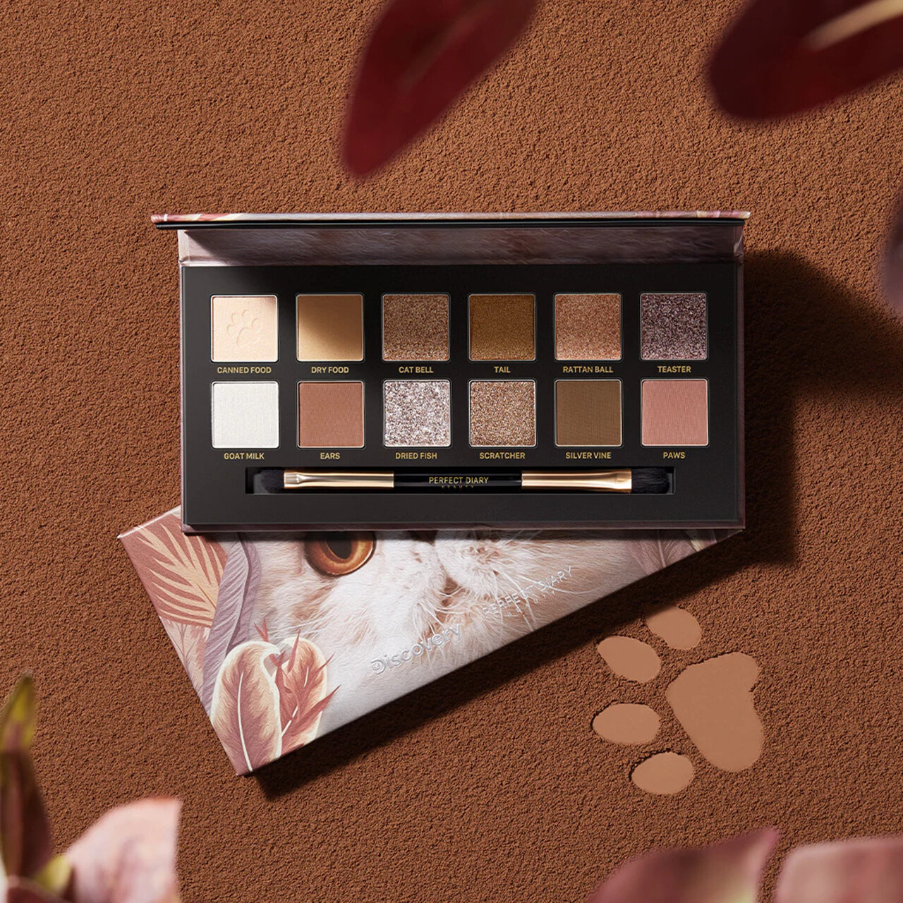 パーフェクトダイアリー（Perfect Diary）／完美日記 「12色動物アイシャドウパレット」