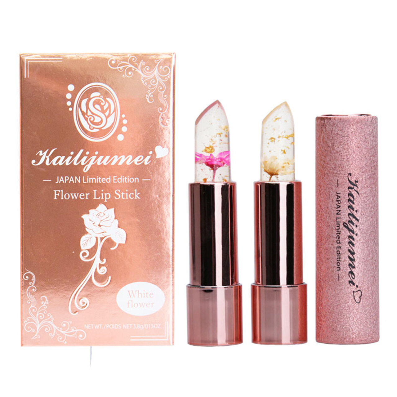 カイリジュメイ　フラワーリップ 日本限定ピンクゴールドモデル