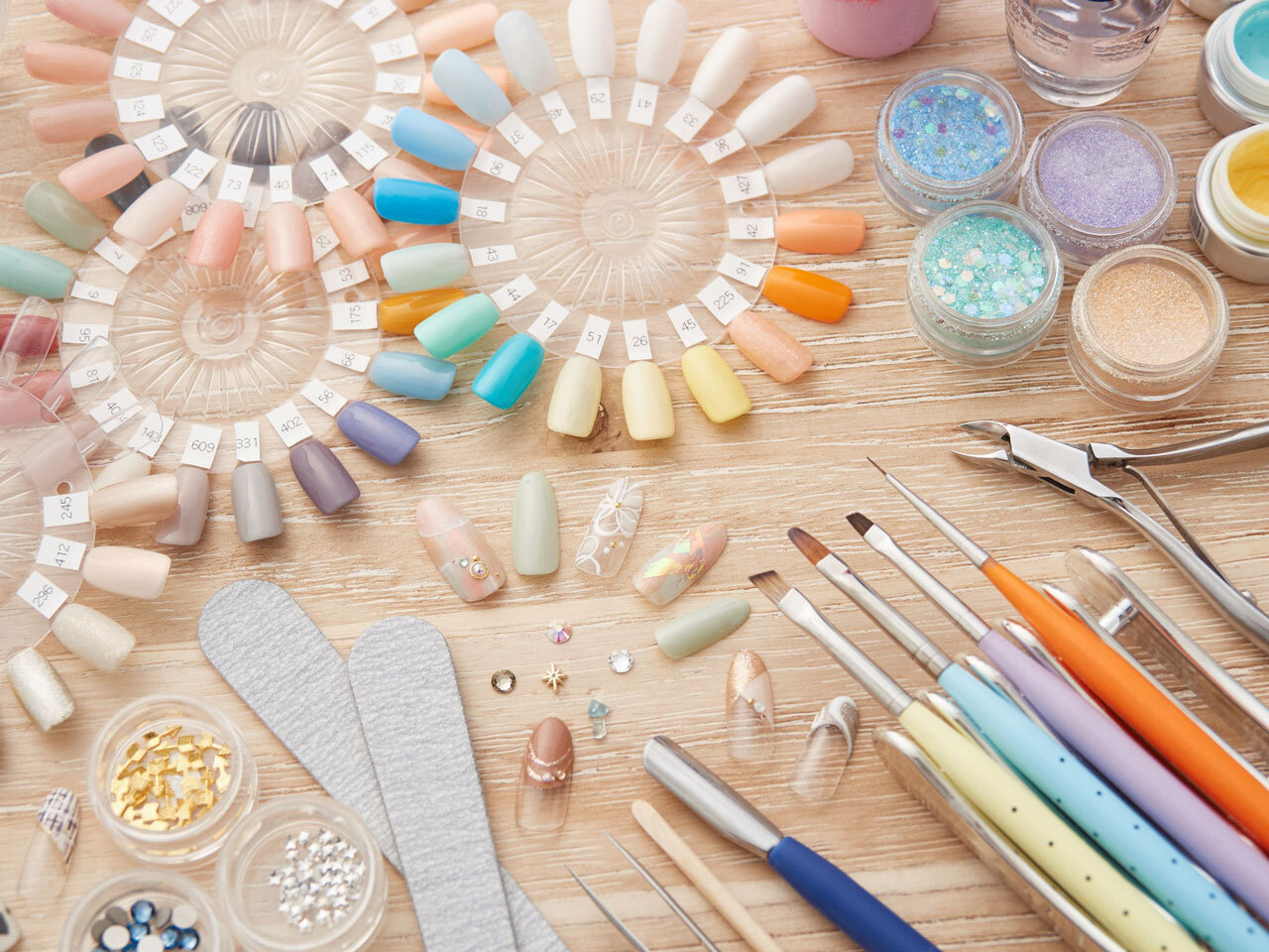 2021〜2022 最新版｜100均 セリア 人気ジェルネイル 全色レビュー｜ネイルパーツ＆グッズ