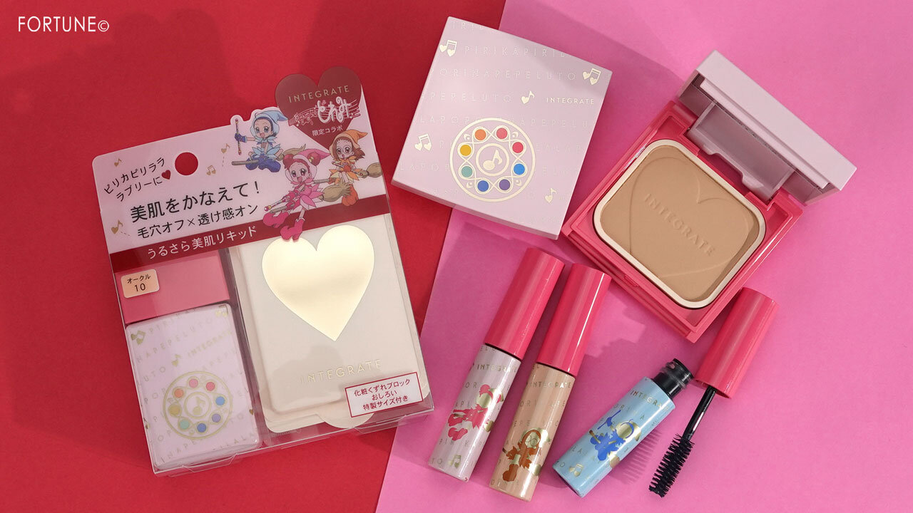 インテグレート　おジャ魔女どれみ　マスカラ　ファンデーション　アイブロウマスカラ