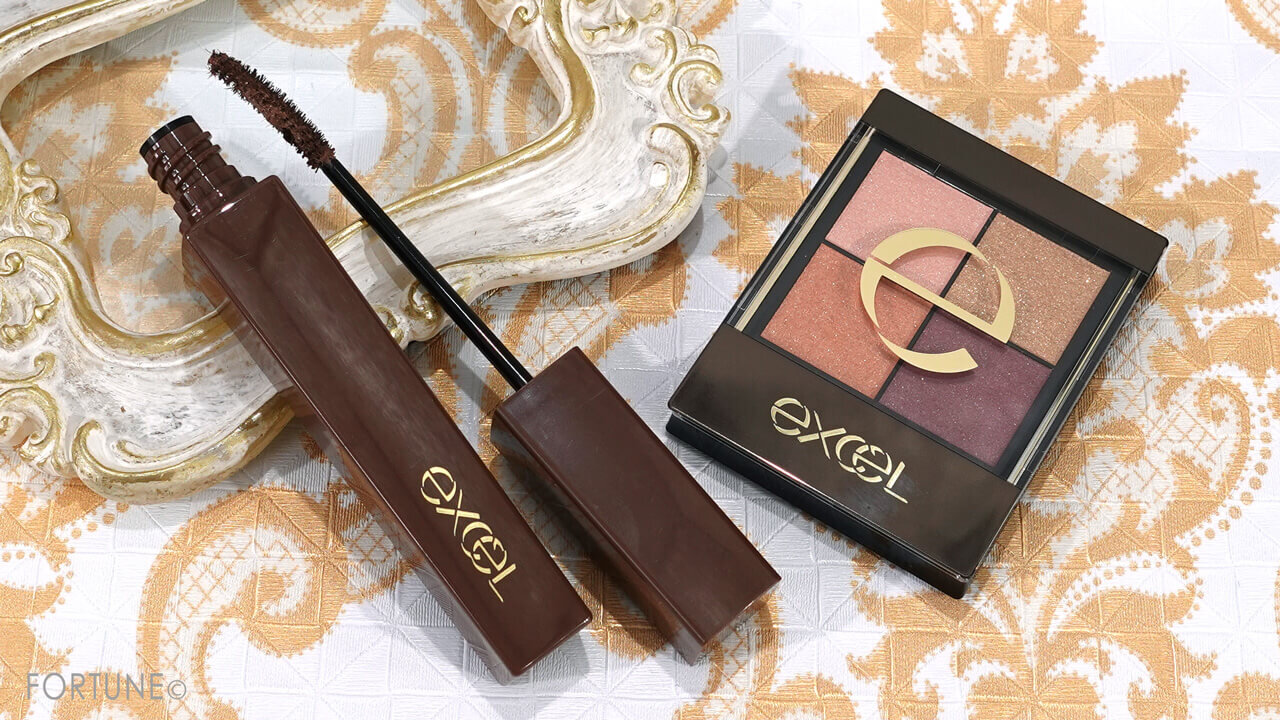 excel（エクセル）　リアルクローズシャドウ　ロング＆カラード　ラッシュ