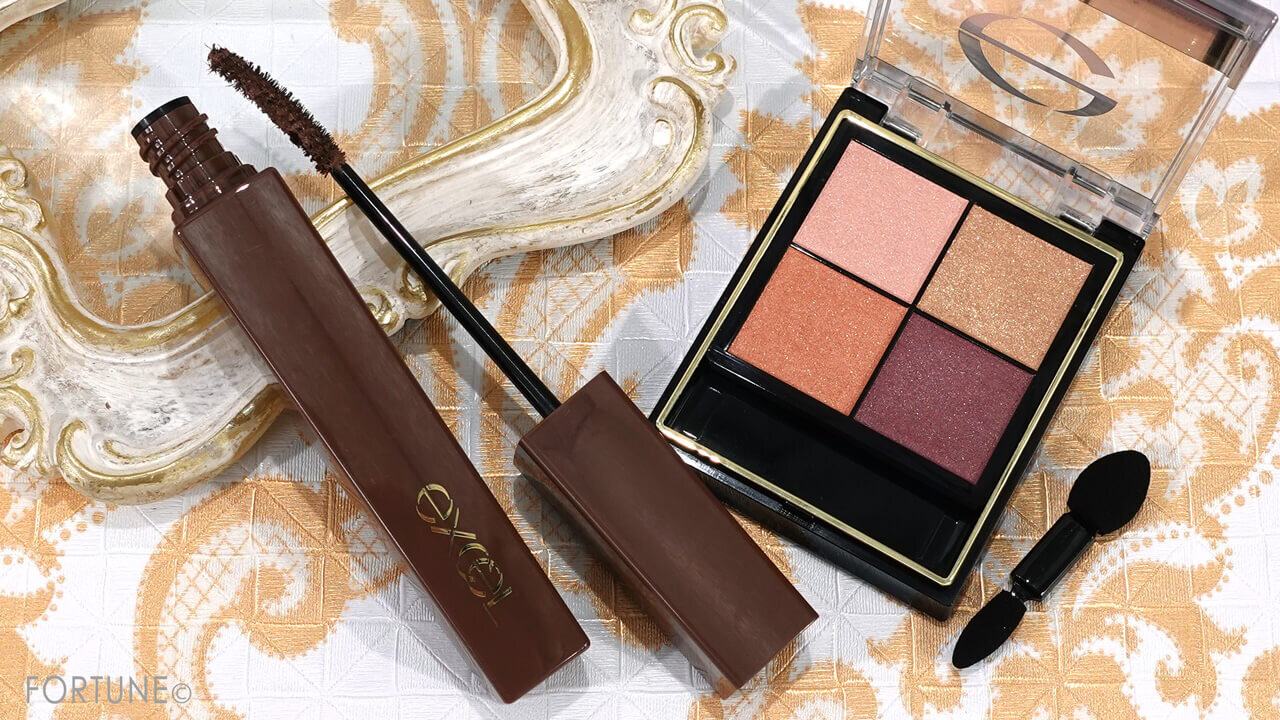 excel（エクセル）　リアルクローズシャドウ　ロング＆カラード　ラッシュ