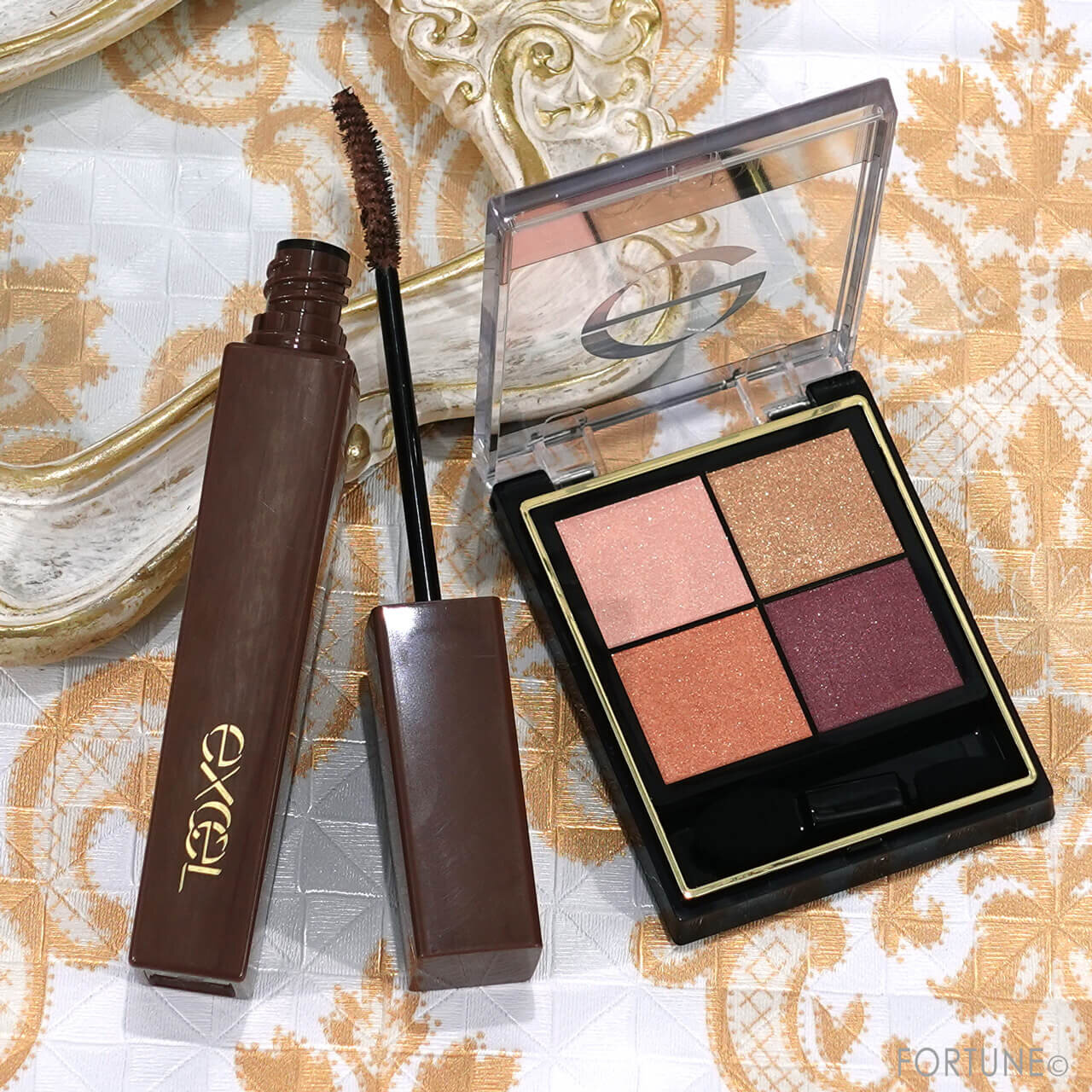 excel（エクセル）　リアルクローズシャドウ　ロング＆カラード　ラッシュ