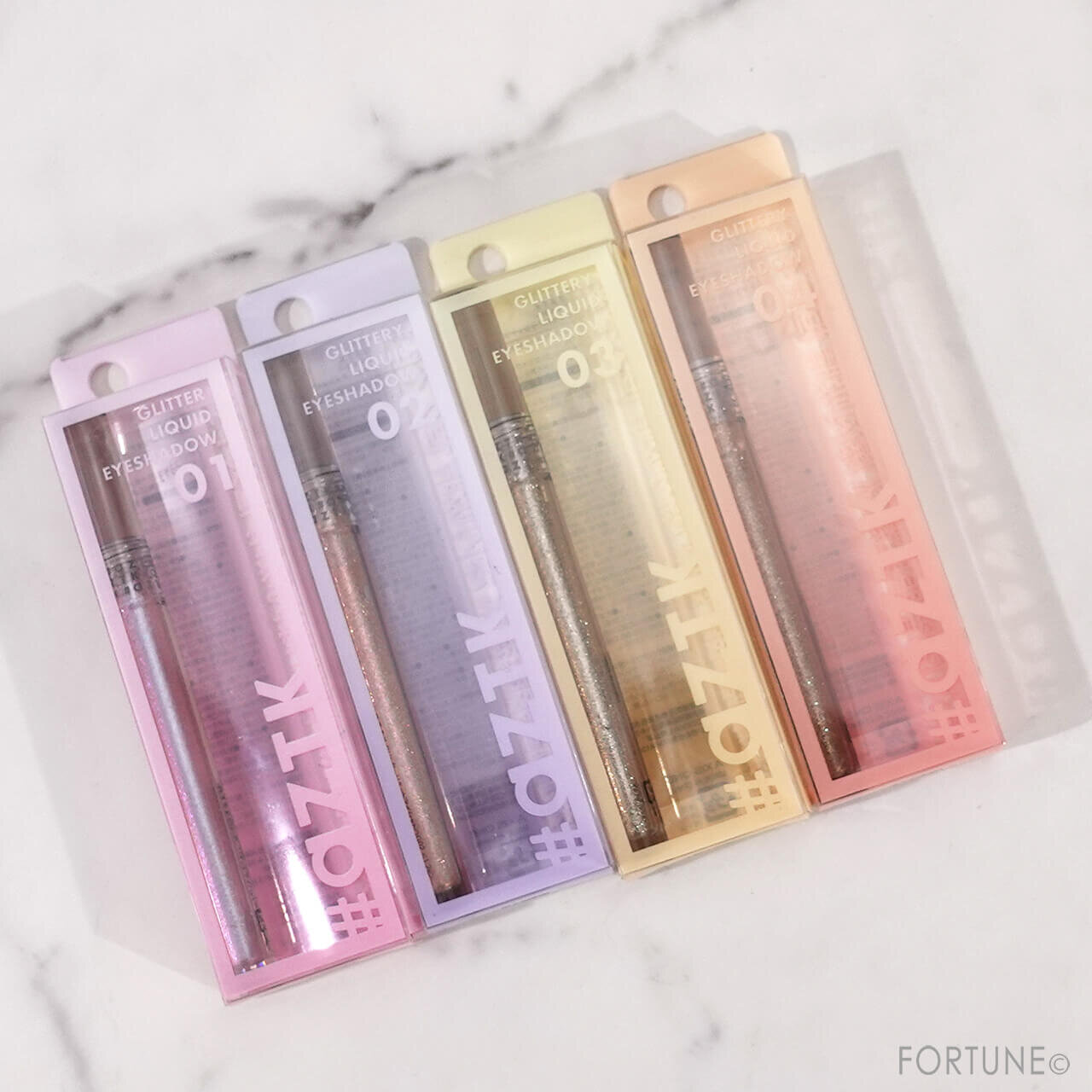 ワンコイン中国コスメ 『aZTK グリッターリキッドアイシャドウ』