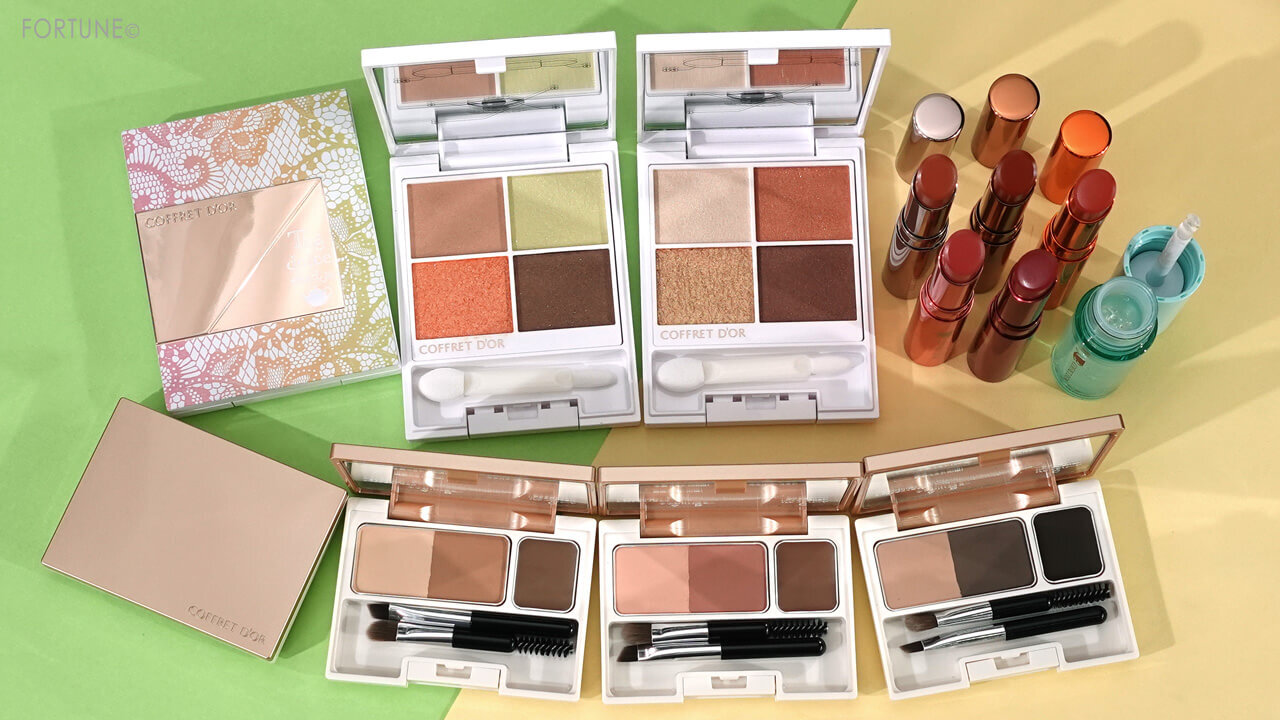 COFFRET D'OR（コフレドール）　アイブロウ　リップ　グロス　アイシャドウ