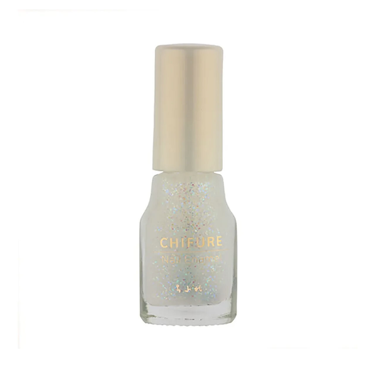 ちふれ　ネイル エナメル　002 透明ラメ