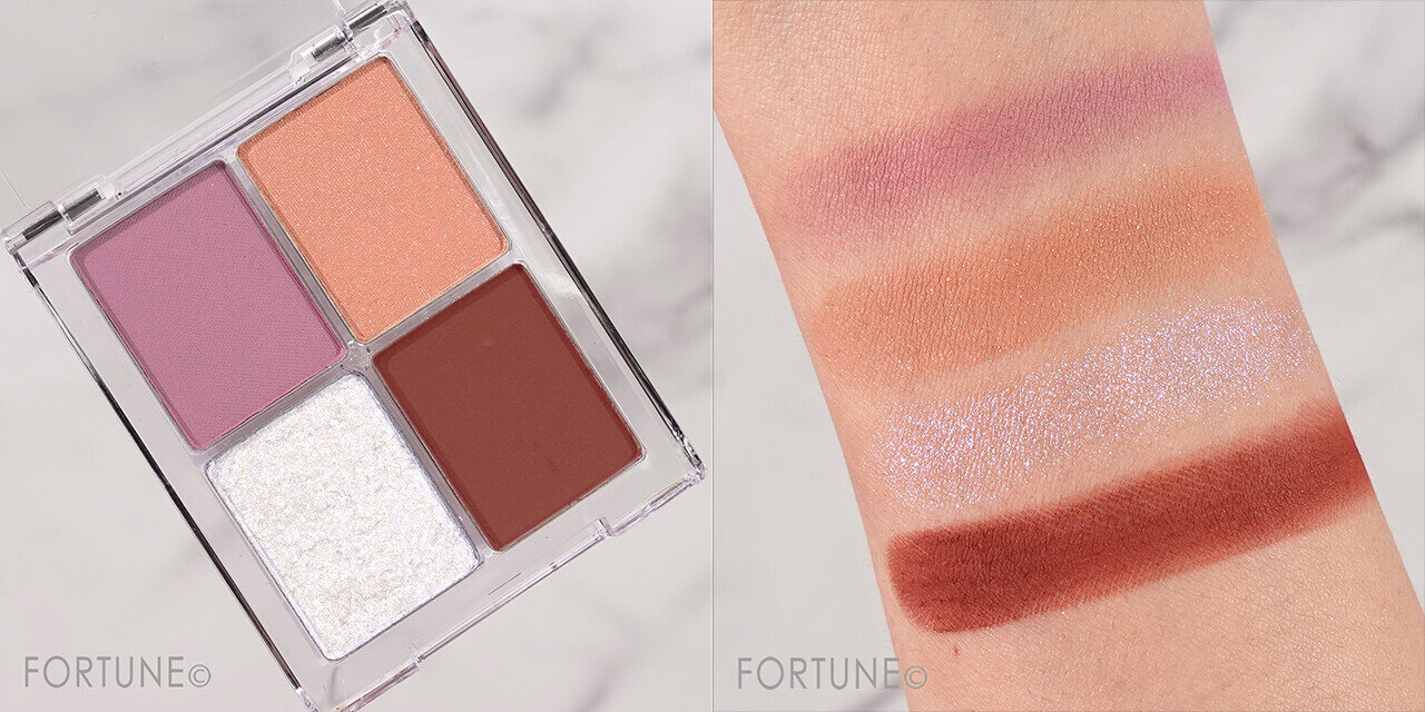 『aZTK 4色アイシャドウパレット』03 パールブロンシュ