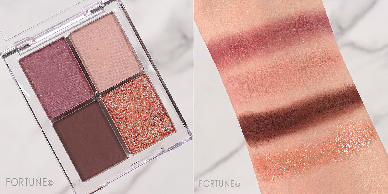 『aZTK 4色アイシャドウパレット』06 シナモンロール