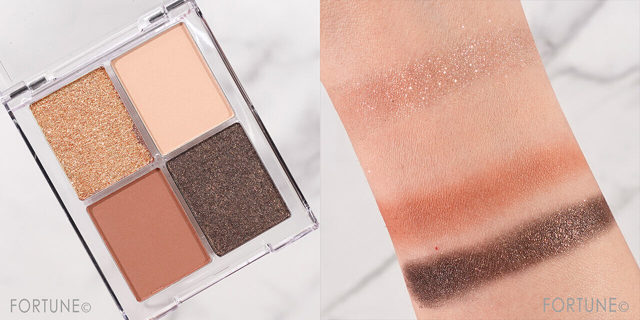 『aZTK 4色アイシャドウパレット』07 フィエルテノアール