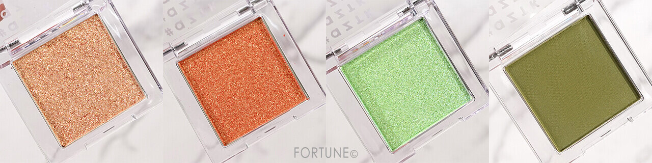 ワンコイン中国コスメ 『aZTK シングルアイシャドウ』