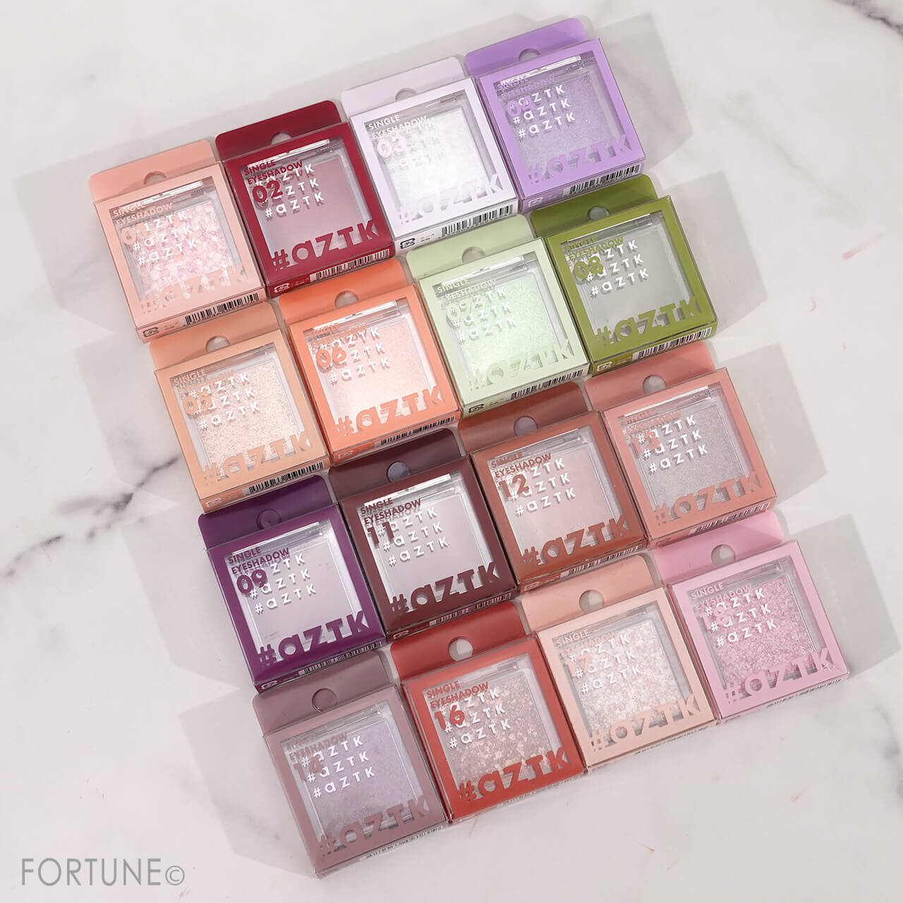 ワンコイン中国コスメ 『aZTK シングルアイシャドウ』