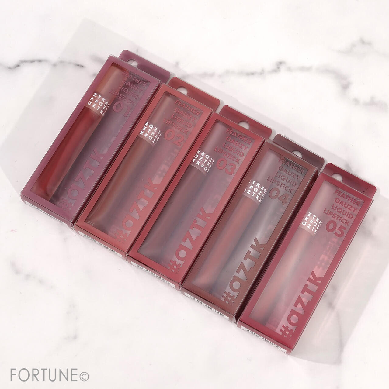 ワンコイン中国コスメ 『aZTK エアリーマットリップ』