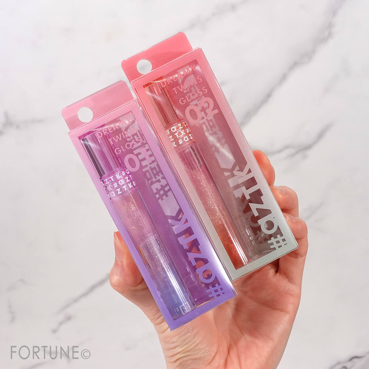 ワンコイン中国コスメ 『aZTK ドリーミーリップグロス』